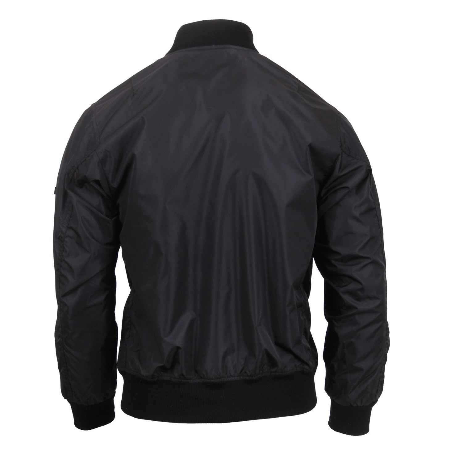 Bunda bomber MA1 FLIGHT odlehčená ČERNÁ vel. 3XL