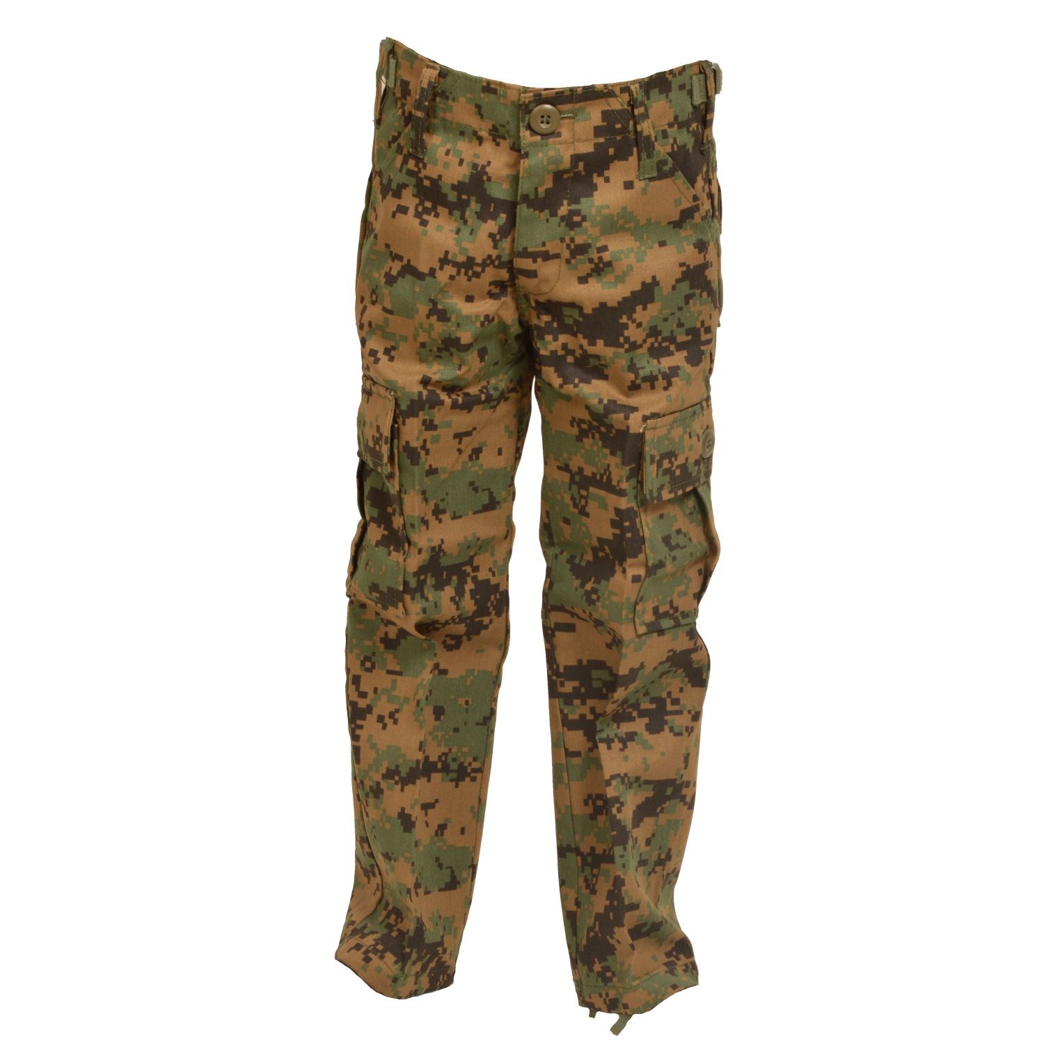 Kalhoty dětské BDU DIGITAL WOODLAND vel. XL