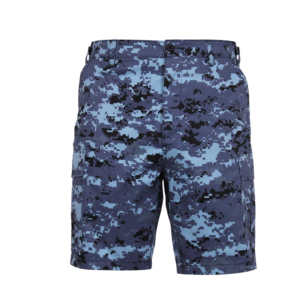 Kraťasy BDU SKY BLUE CAMO DIGITAL vel. 3XL