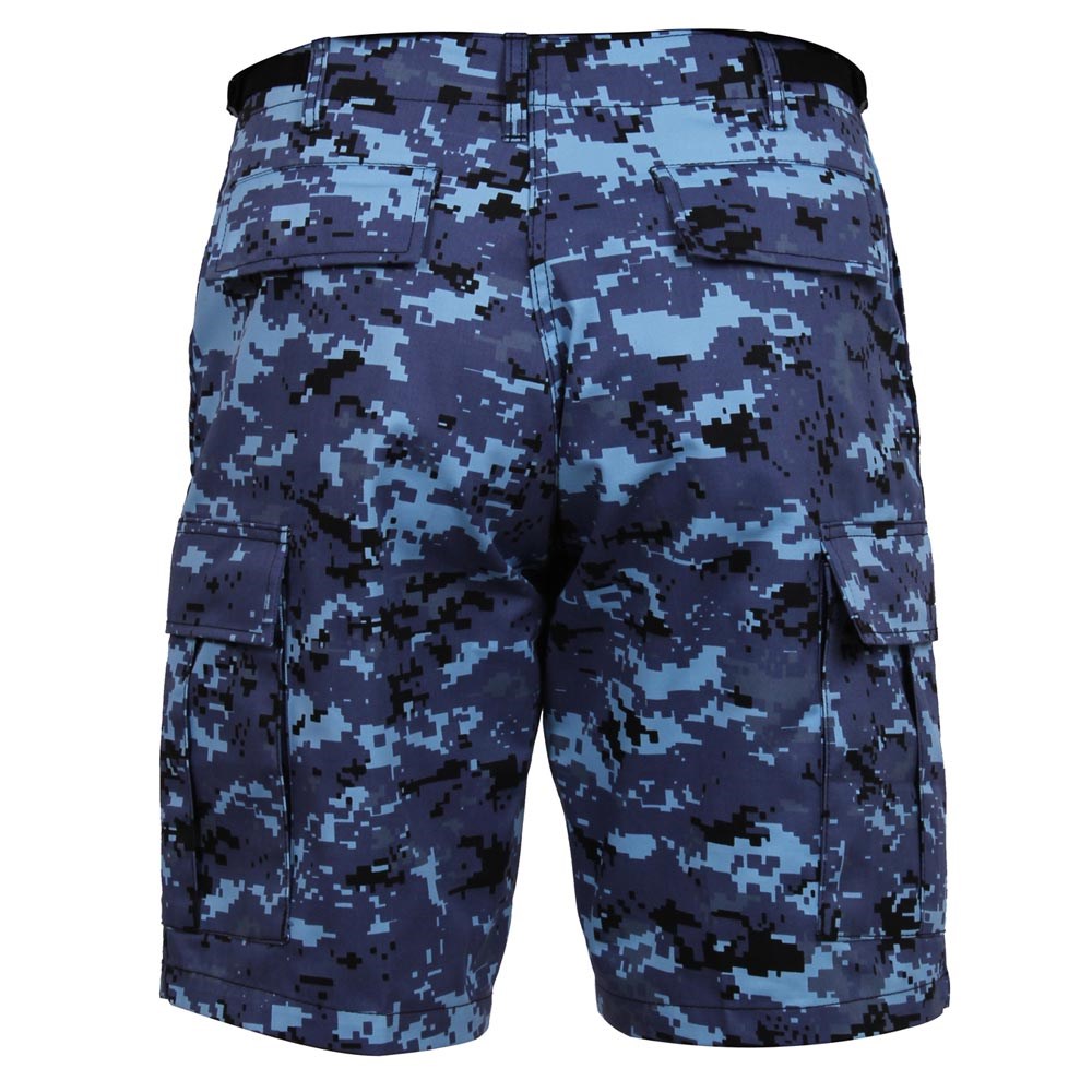 Kraťasy BDU SKY BLUE CAMO DIGITAL vel. L