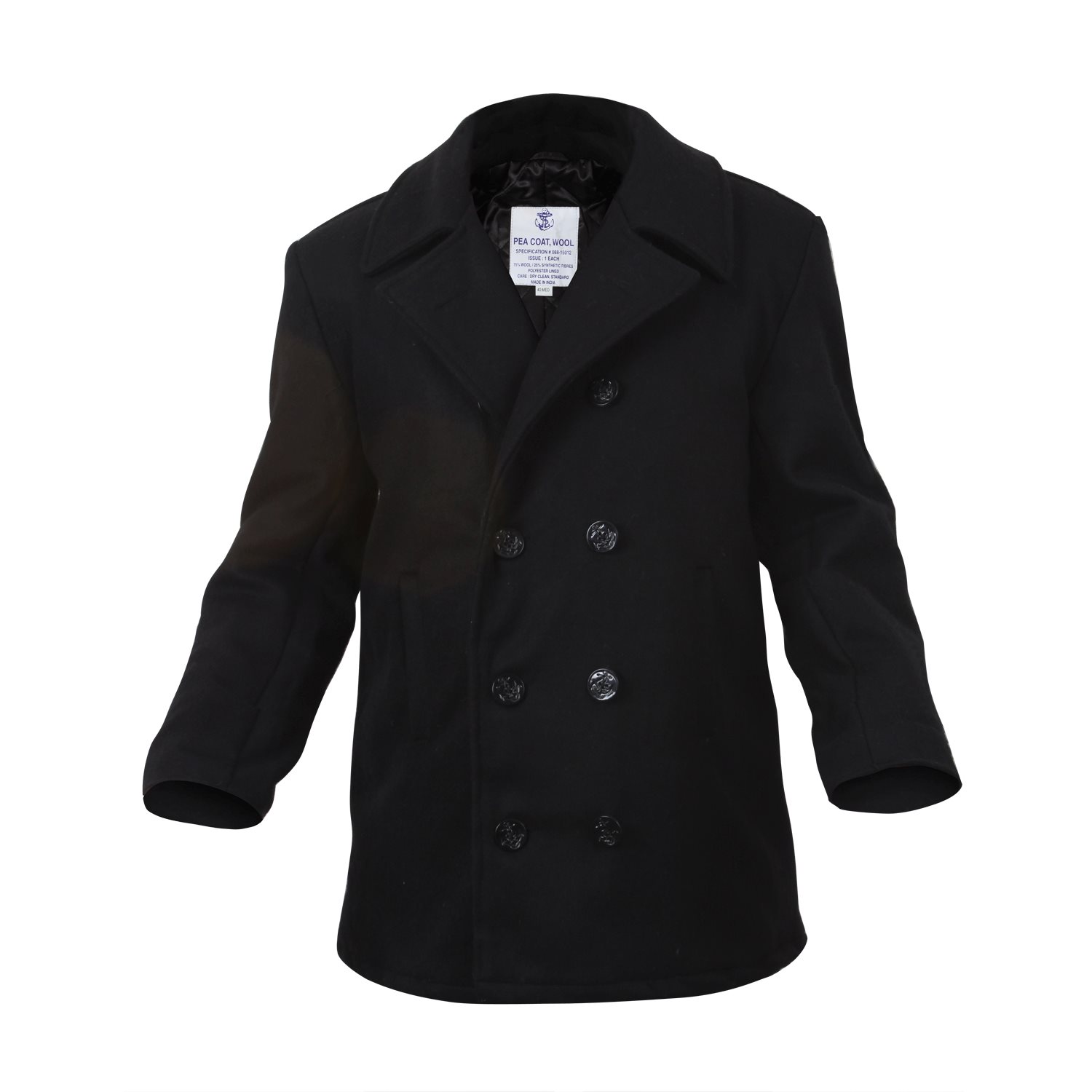 Kabát US NAVY ULTRA FORCE ČERNÝ vel. 5XL