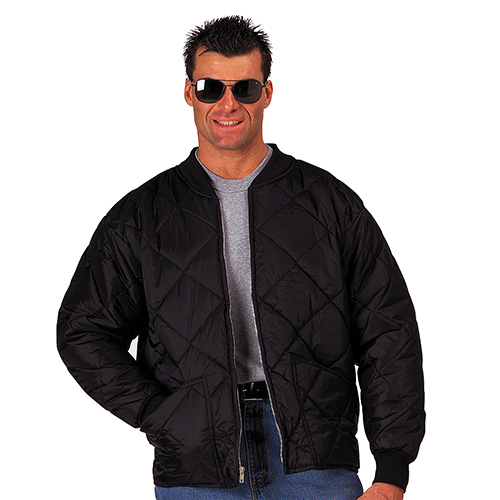 Bunda prošívaná DIAMOND FLIGHT ČERNÁ vel. 4XL
