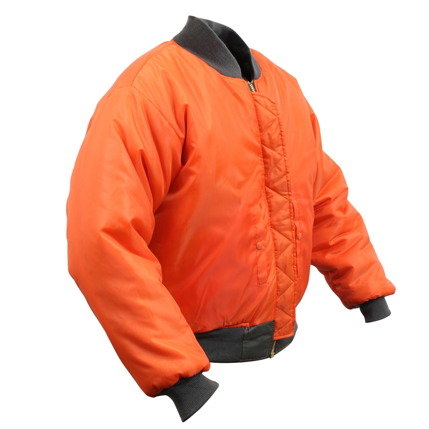 Bunda ULTRA FORCE MA1 FLIGHT ŠEDÁ vel. S