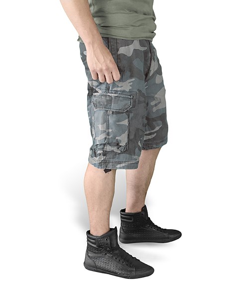 Kraťasy VINTAGE NIGHT CAMO vel. M
