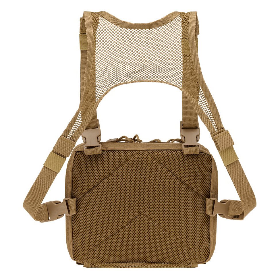 Taška na hruď US COOPER CHEST PACK CAMEL PÍSKOVÁ