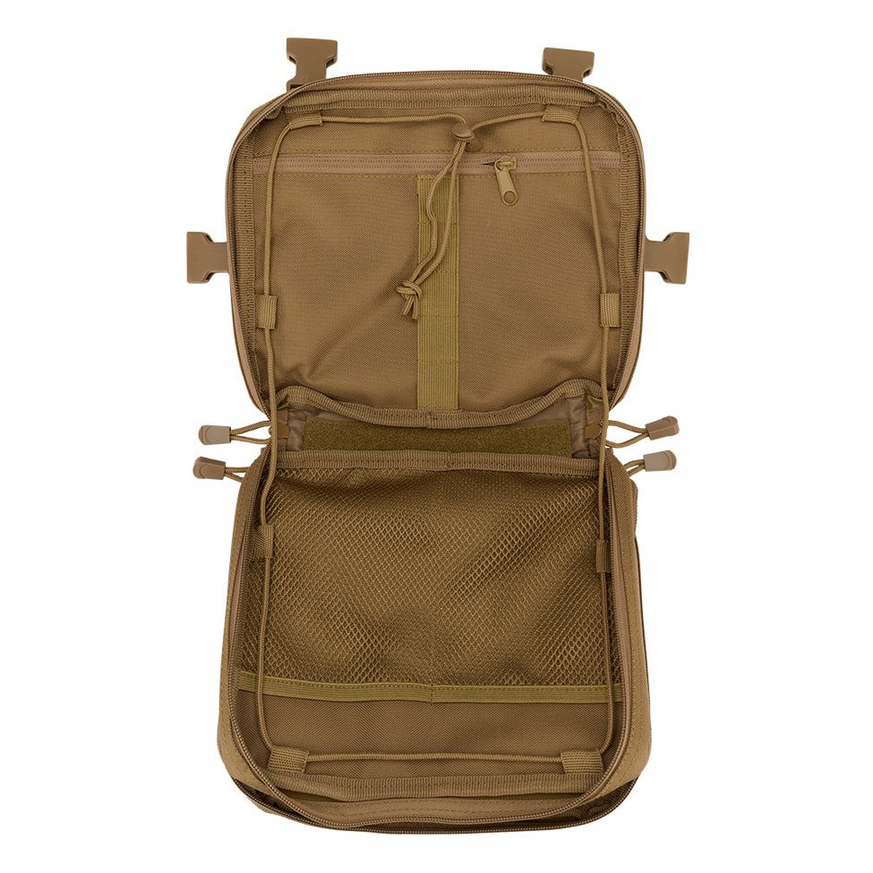 Taška na hruď US COOPER CHEST PACK CAMEL PÍSKOVÁ