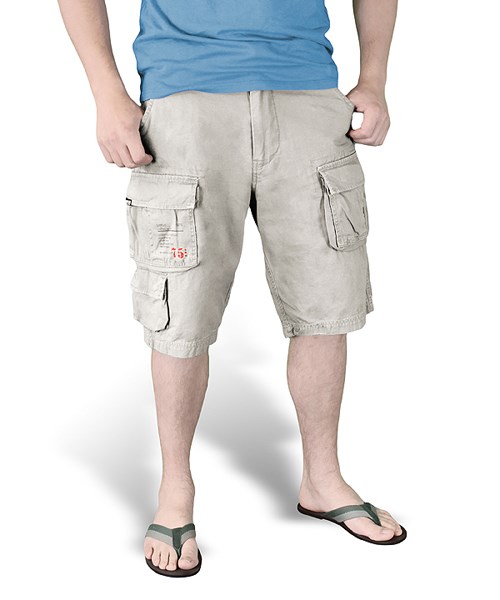 Kraťasy TROOPER BÍLÉ