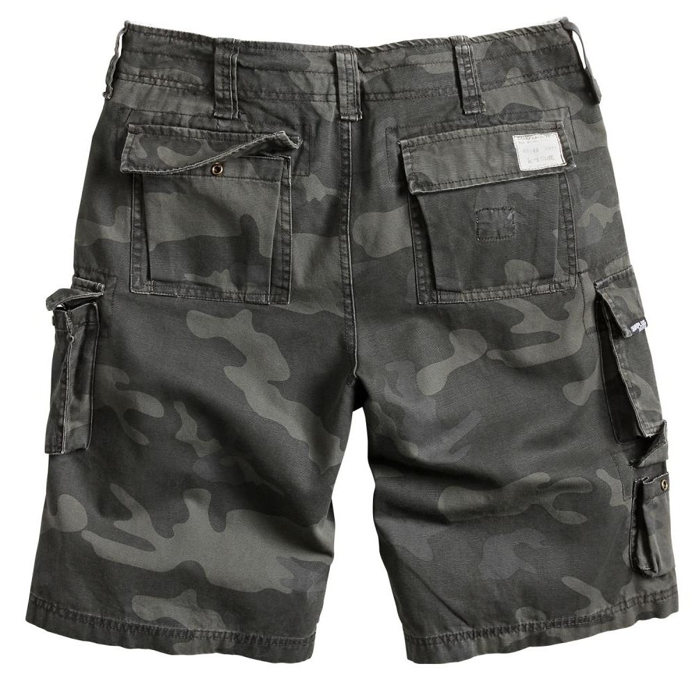 Kraťasy TROOPER BLACK CAMO vel. L