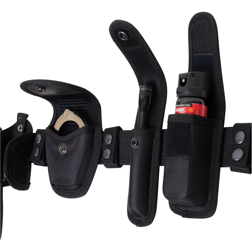 Opasek DELUXE MODULAR DUTY s pouzdry ČERNÝ vel. 130-140