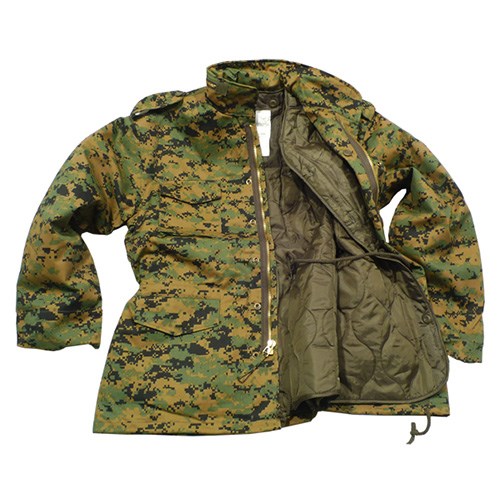 Bunda US M65 s vložkou DIGITAL WOODLAND vel. XXL