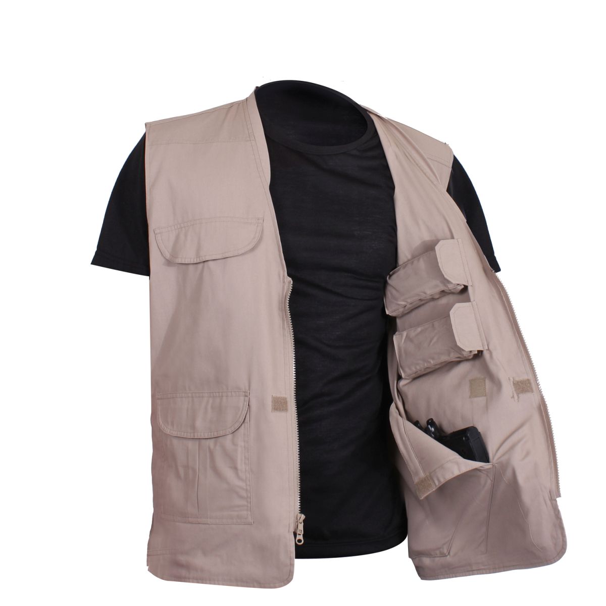 Vesta CONCEALED CARRY lehká KHAKI vel. XL