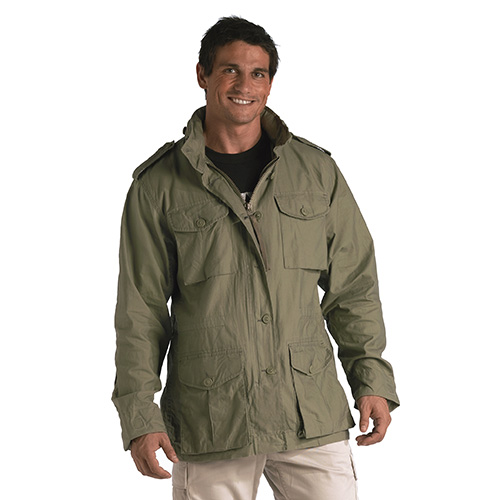 Bunda lightweight VINTAGE US M65 SAGE vel. M