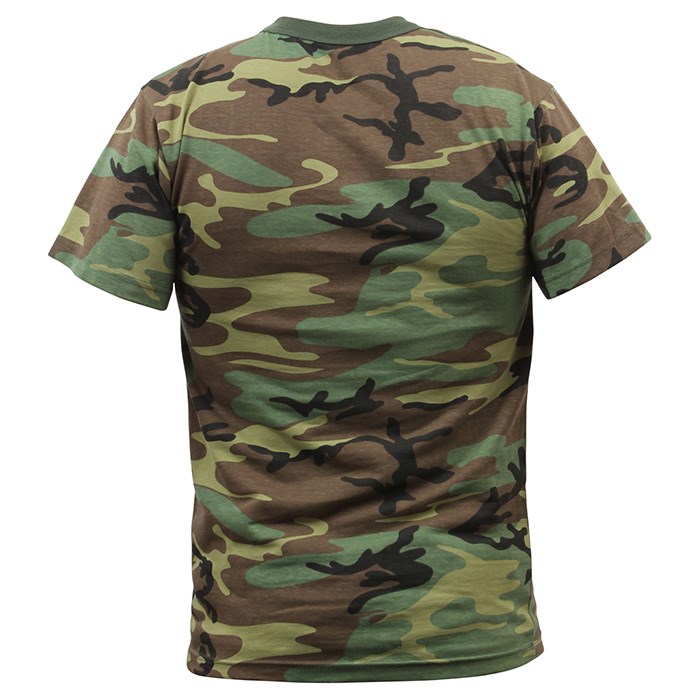 Triko s krátkým rukávem US WOODLAND vel. XS