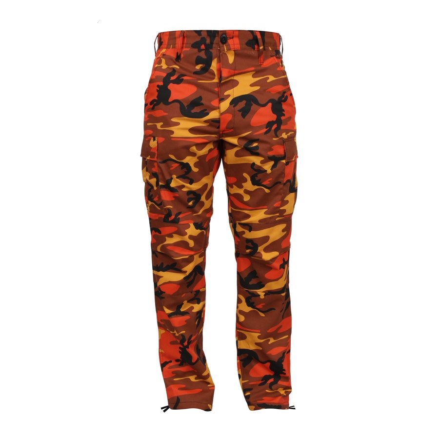 Kalhoty BDU ORANGE CAMO