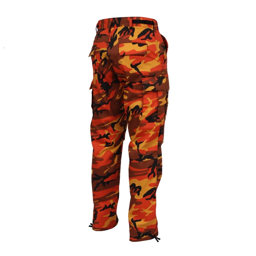 Kalhoty BDU ORANGE CAMO vel. S