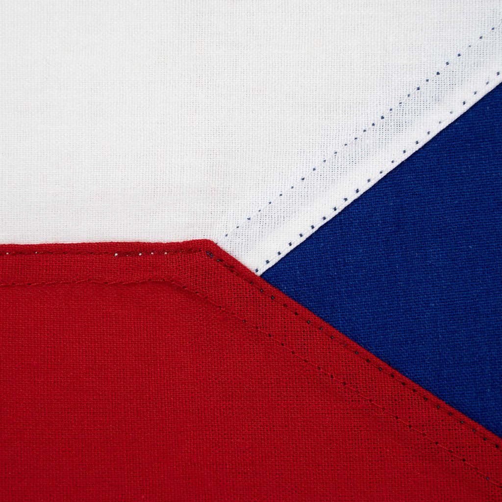 Vlajka ČESKÁ REPUBLIKA bavlna 23 x 33 cm