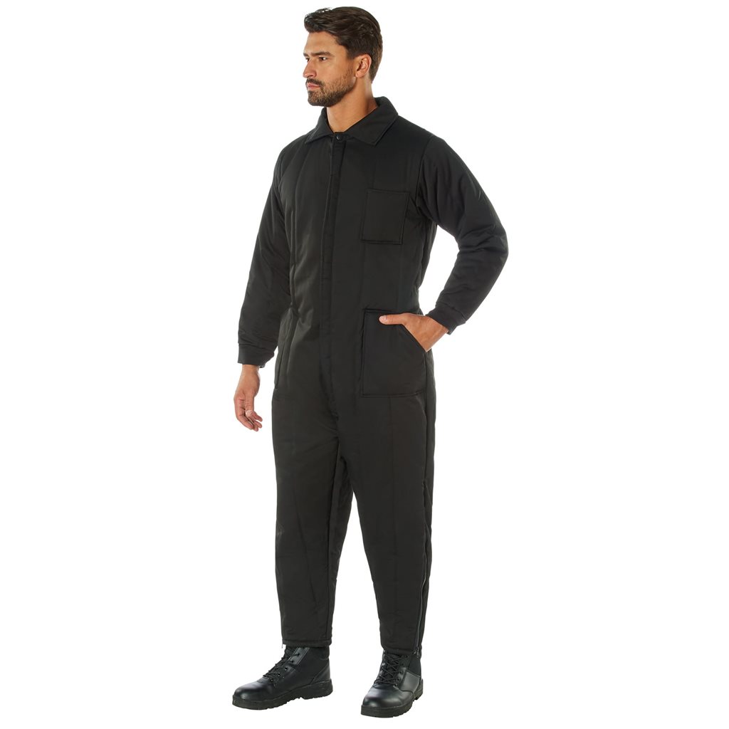 Kombinéza zateplená prošívaná ČERNÁ vel. 6XL