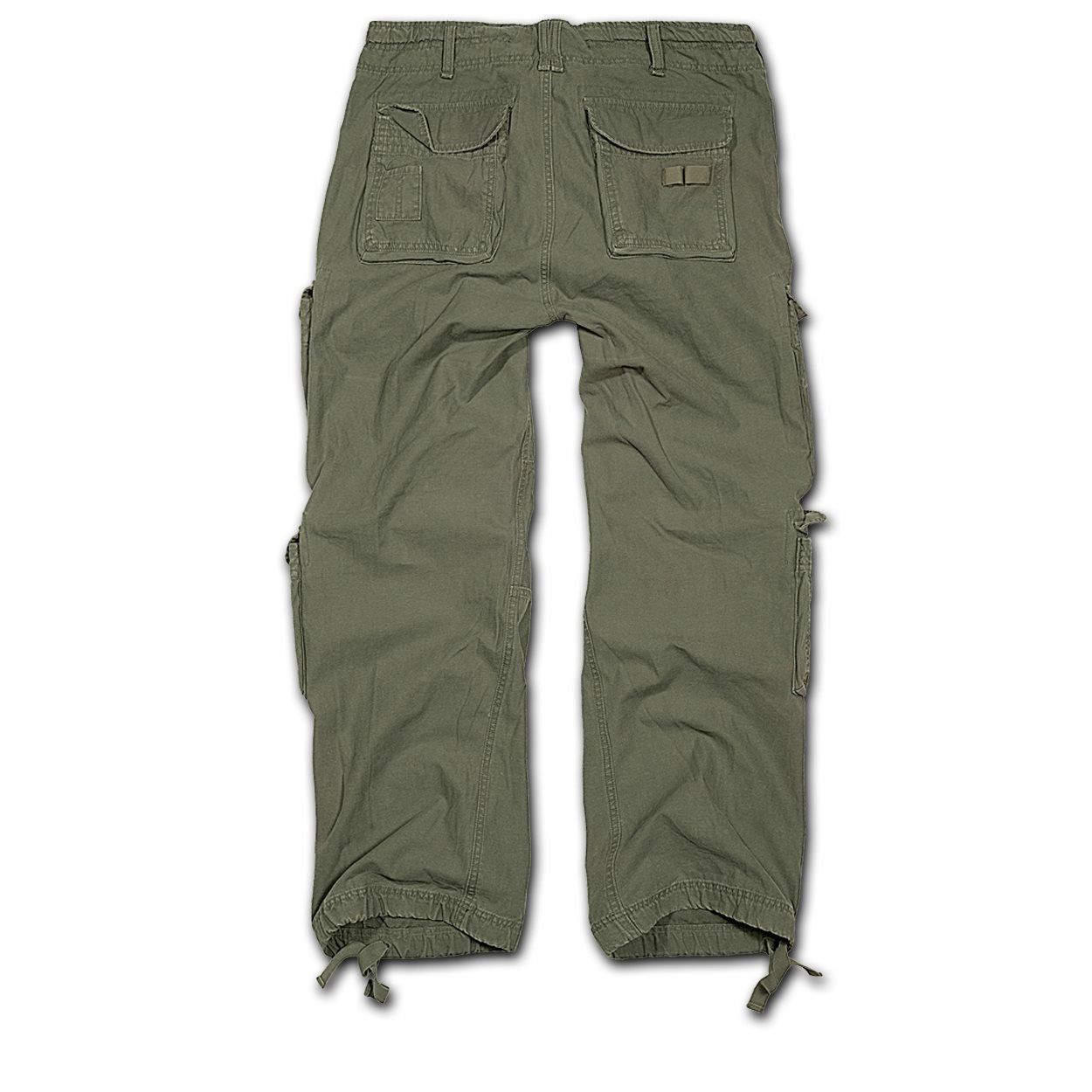Kalhoty PURE vintage ZELENÉ vel. 7XL