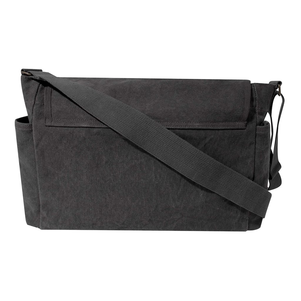 Taška VINTAGE přes rameno 38 x 28 x 15 cm TMAVĚ ŠEDÁ