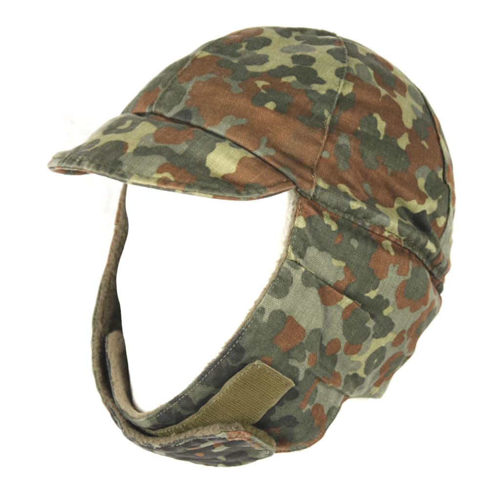 Čepice BW zimní s kšiltem FLECKTARN použitá vel. 58