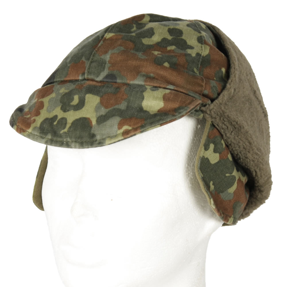 Čepice BW zimní s kšiltem FLECKTARN použitá vel. 58