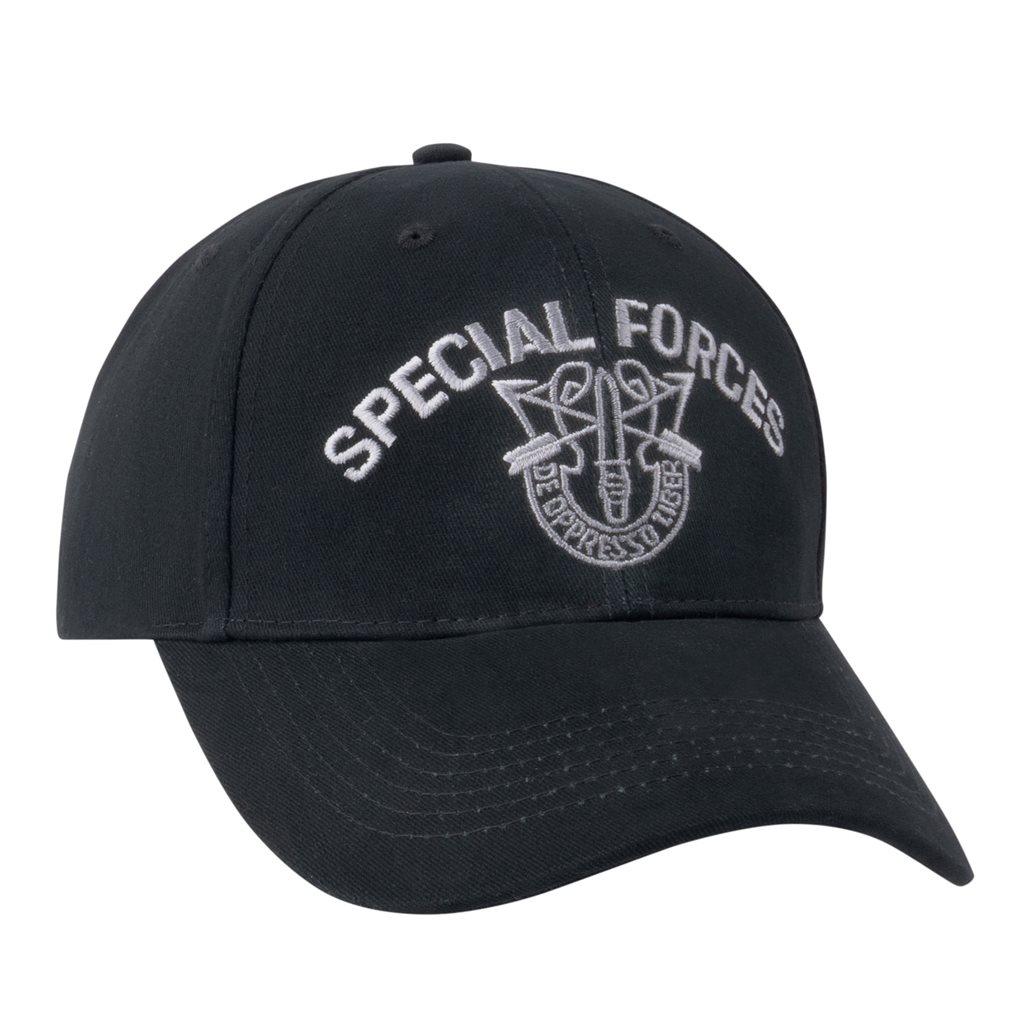 Čepice SPECIAL FORCES baseball ČERNÁ