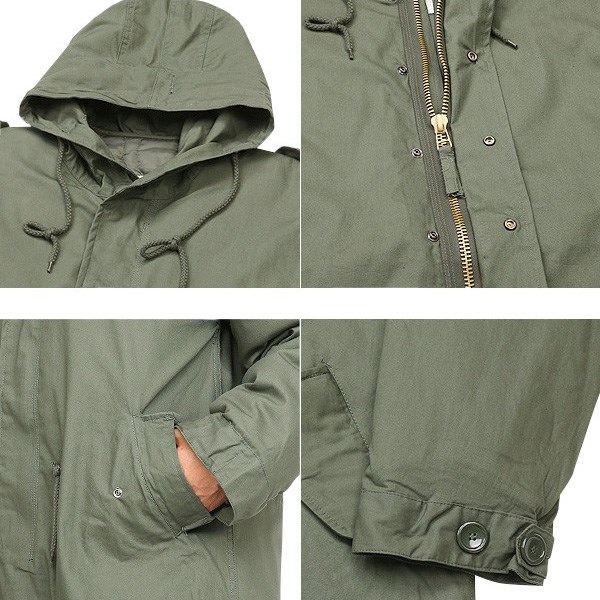 Bunda M-51 FISHTAIL ZELENÁ vel. 3XL