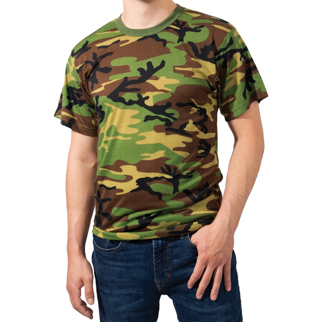 Triko funkční Moisture Wicking krátký rukáv WOODLAND vel. 3XL
