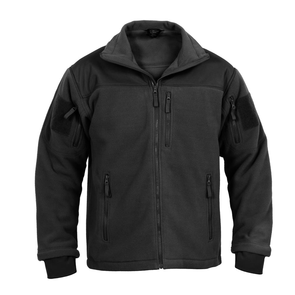 Bunda SPEC OPS fleece ČERNÁ vel. 4XL
