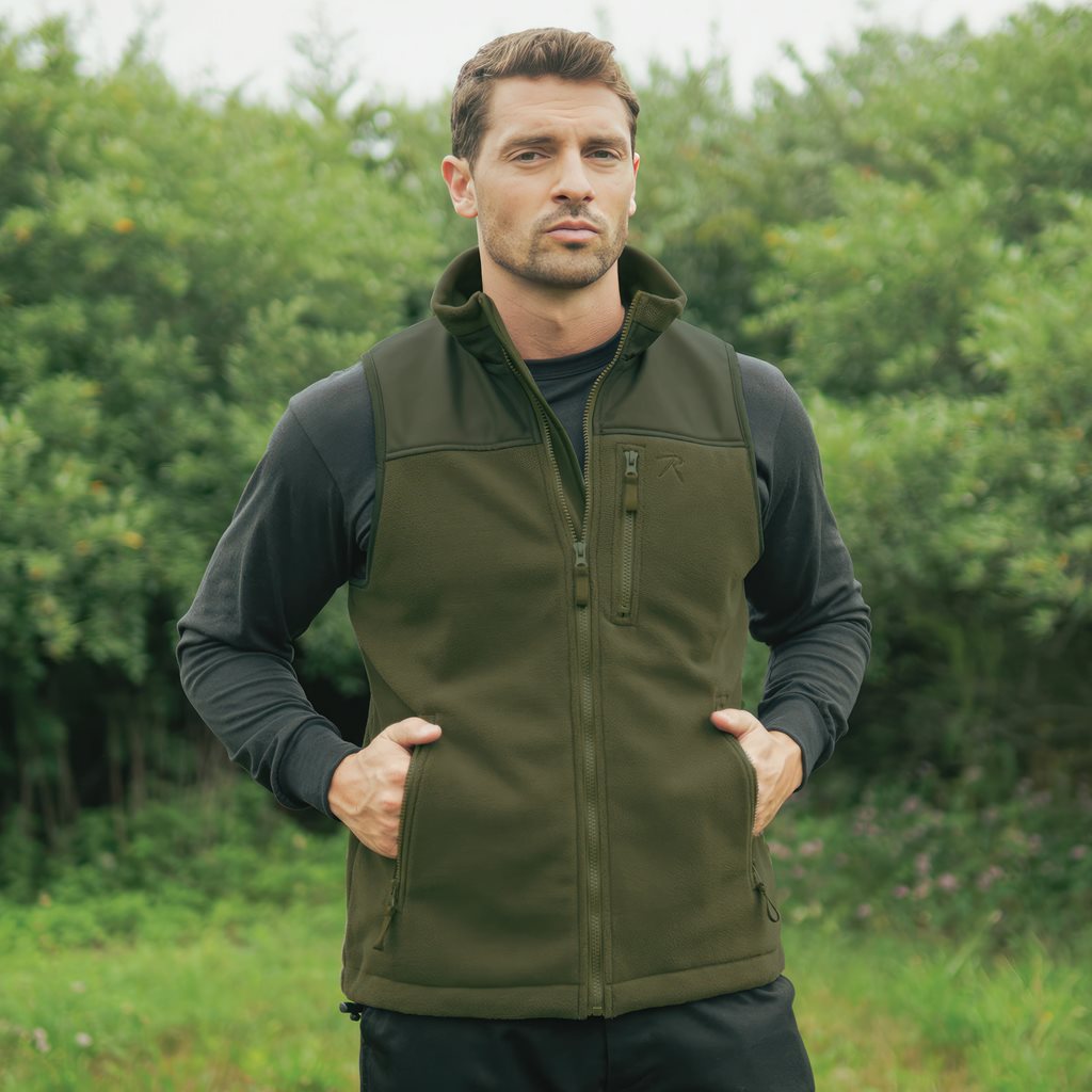 Vesta fleece SPEC OPS tactical ZELENÁ vel. L