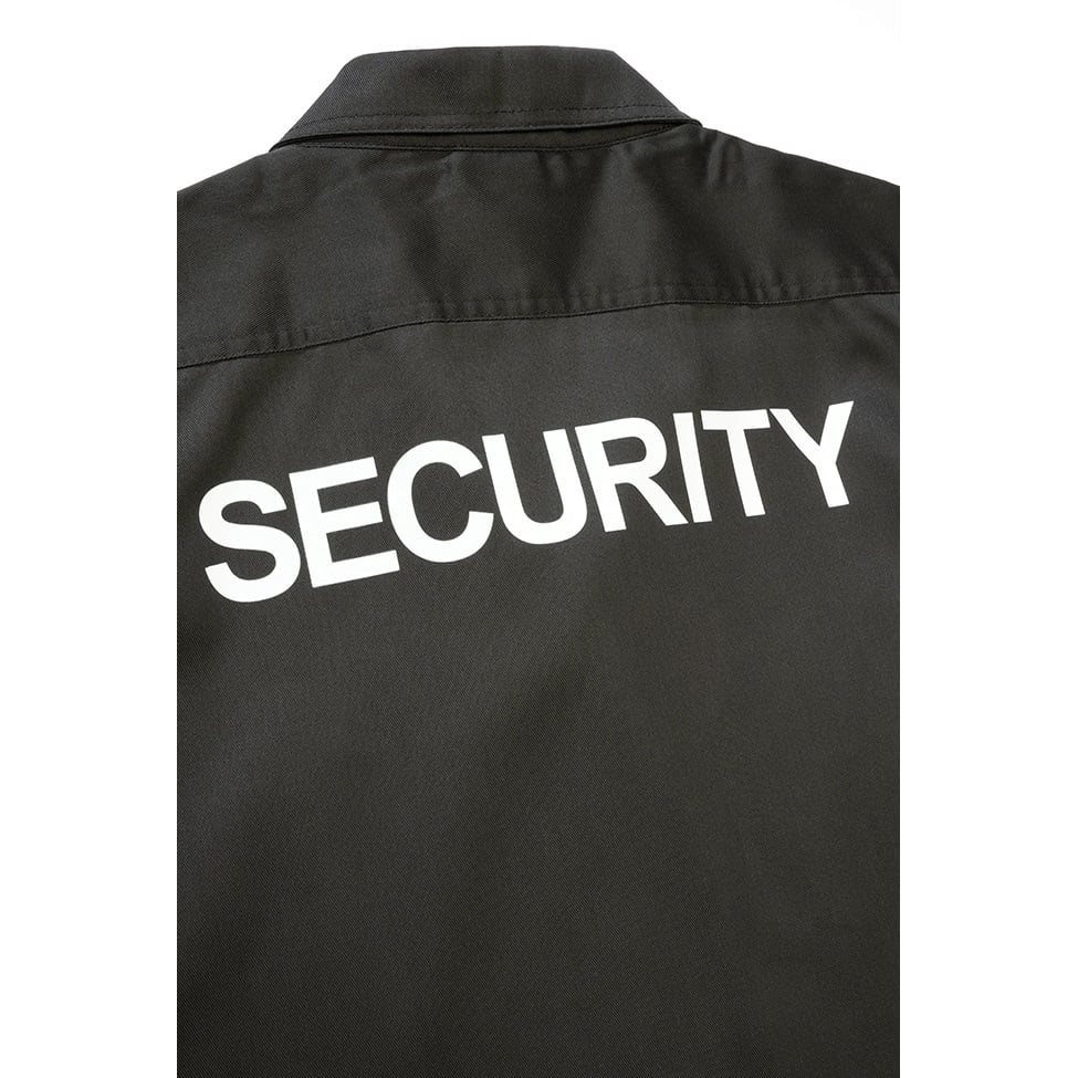 Košile US SECURITY krátký rukáv ČERNÁ vel. 7XL