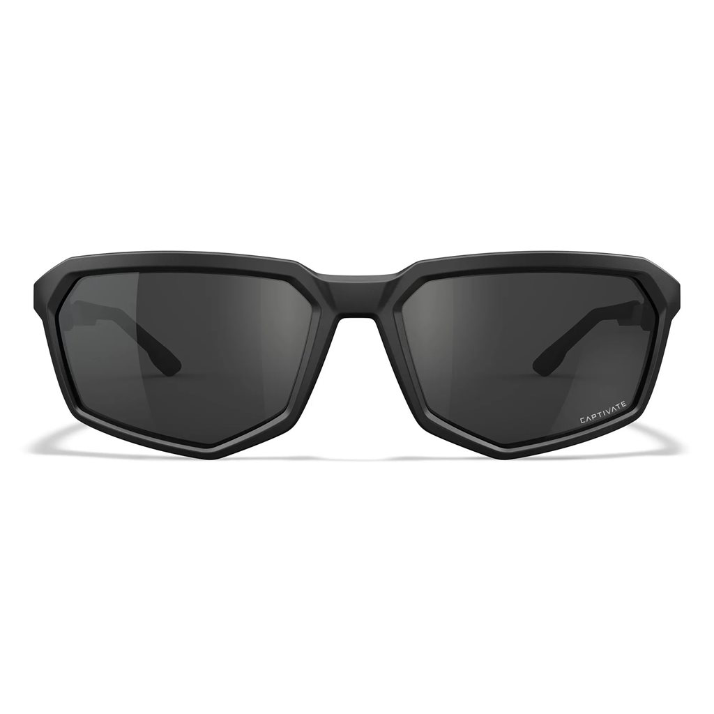Brýle střelecké WX RECON CAPTIVATE™ ČERNÝ rám KOUŘOVÁ skla