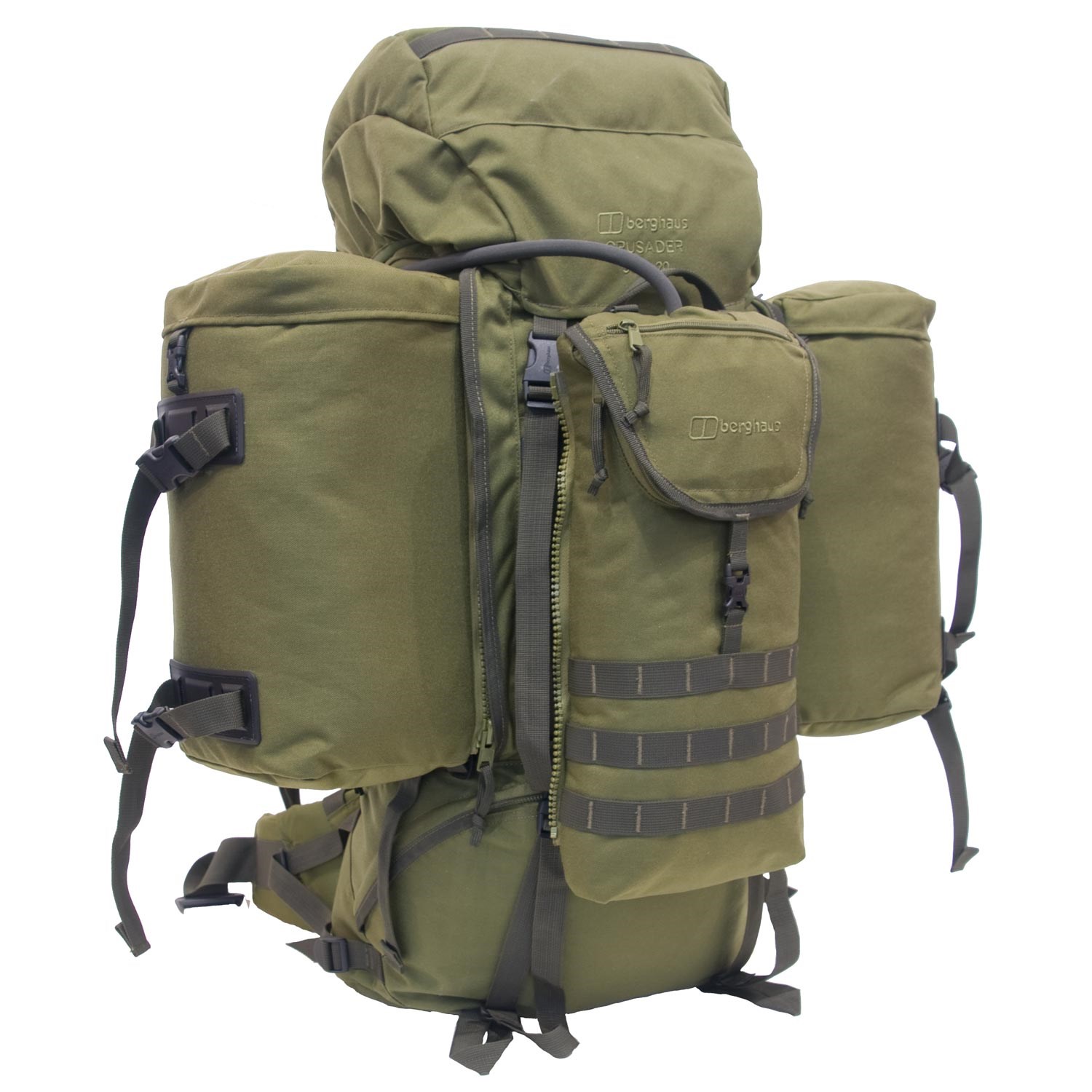 Batoh MMPS CRUSADER III 90+20L ZELENÝ vel. 3