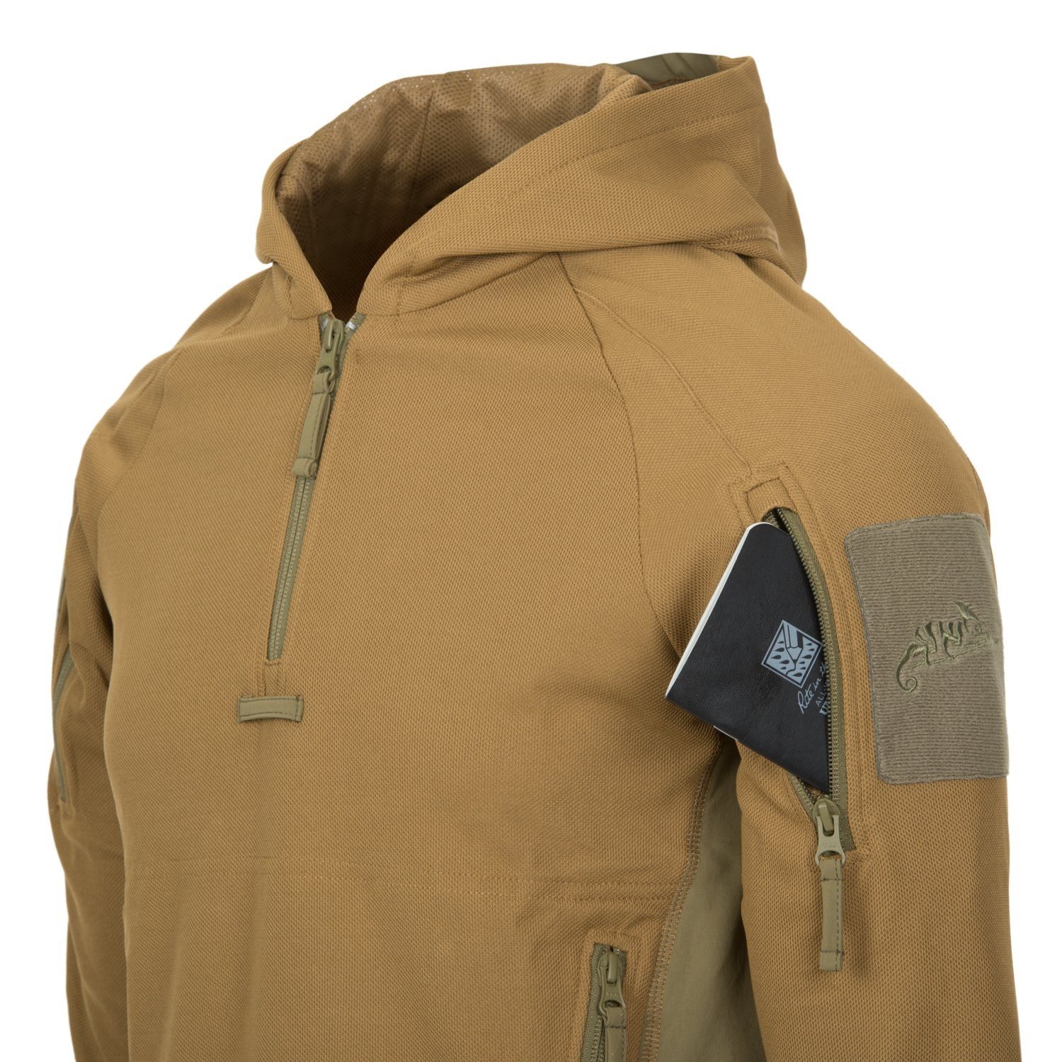 Mikina RANGE TOPCOOL COYOTE/ADAPTIVE GREEN vel. S