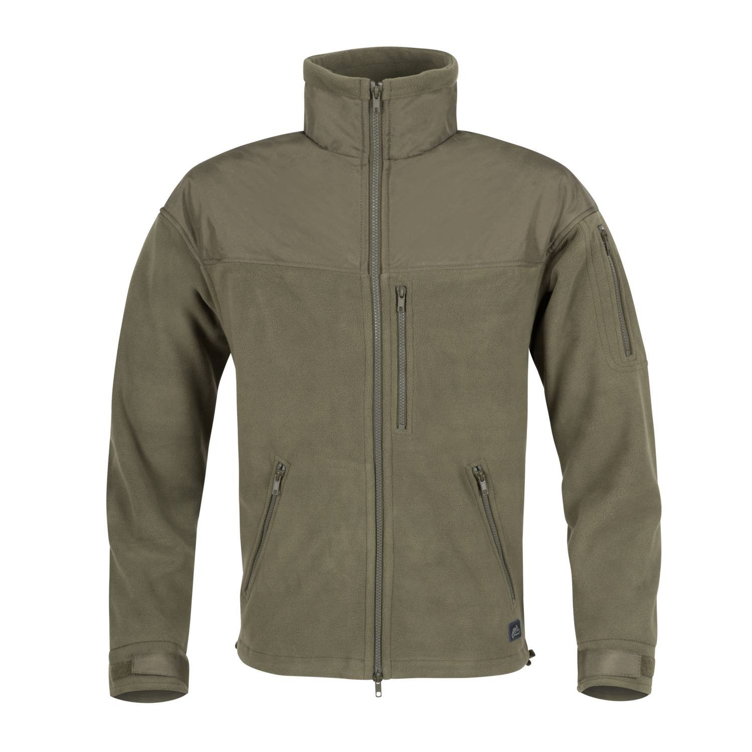 Bunda CLASSIC ARMY fleece ZELENÁ vel. S