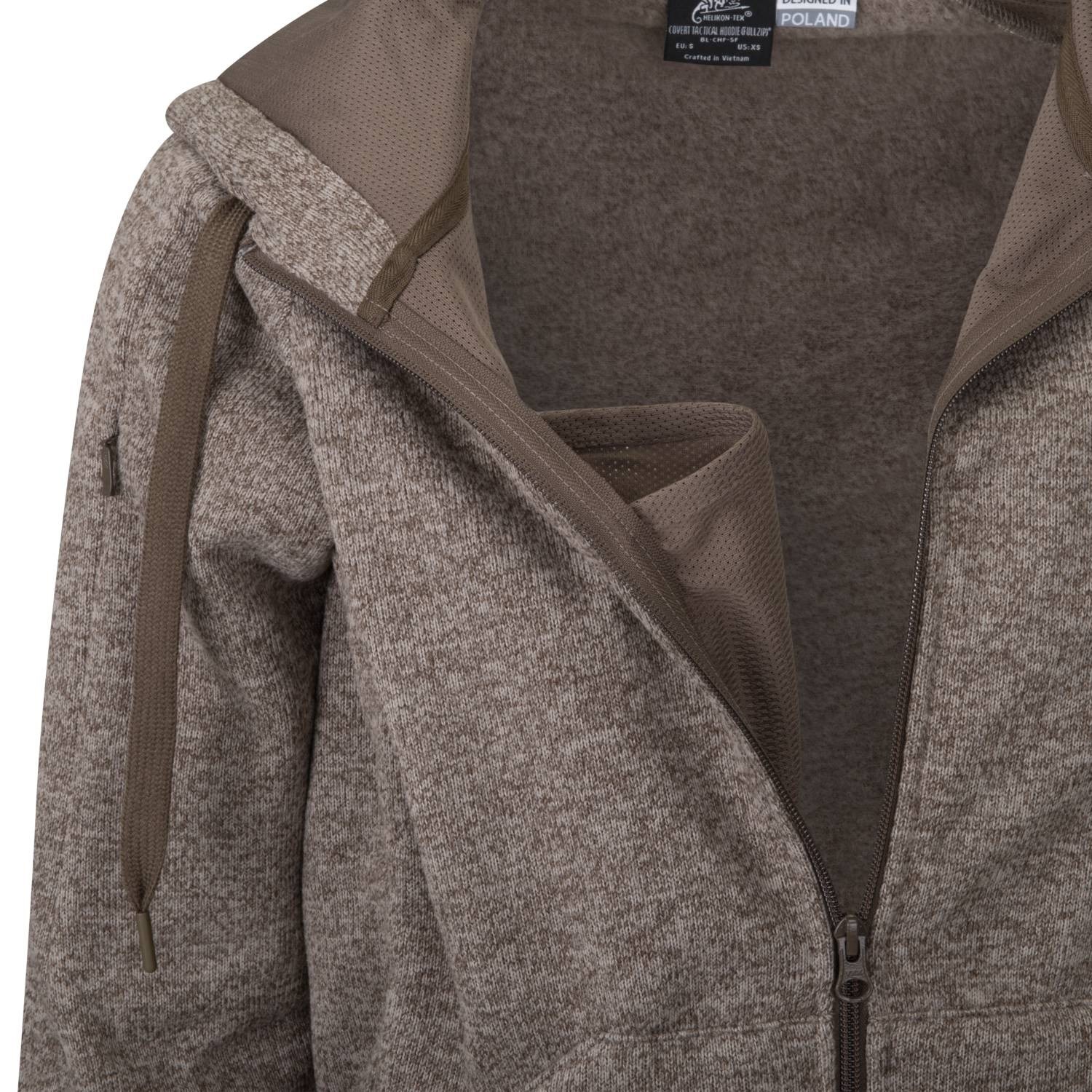 Mikina COVERT TACTICAL LIGHT TAN MELANŽ vel. M