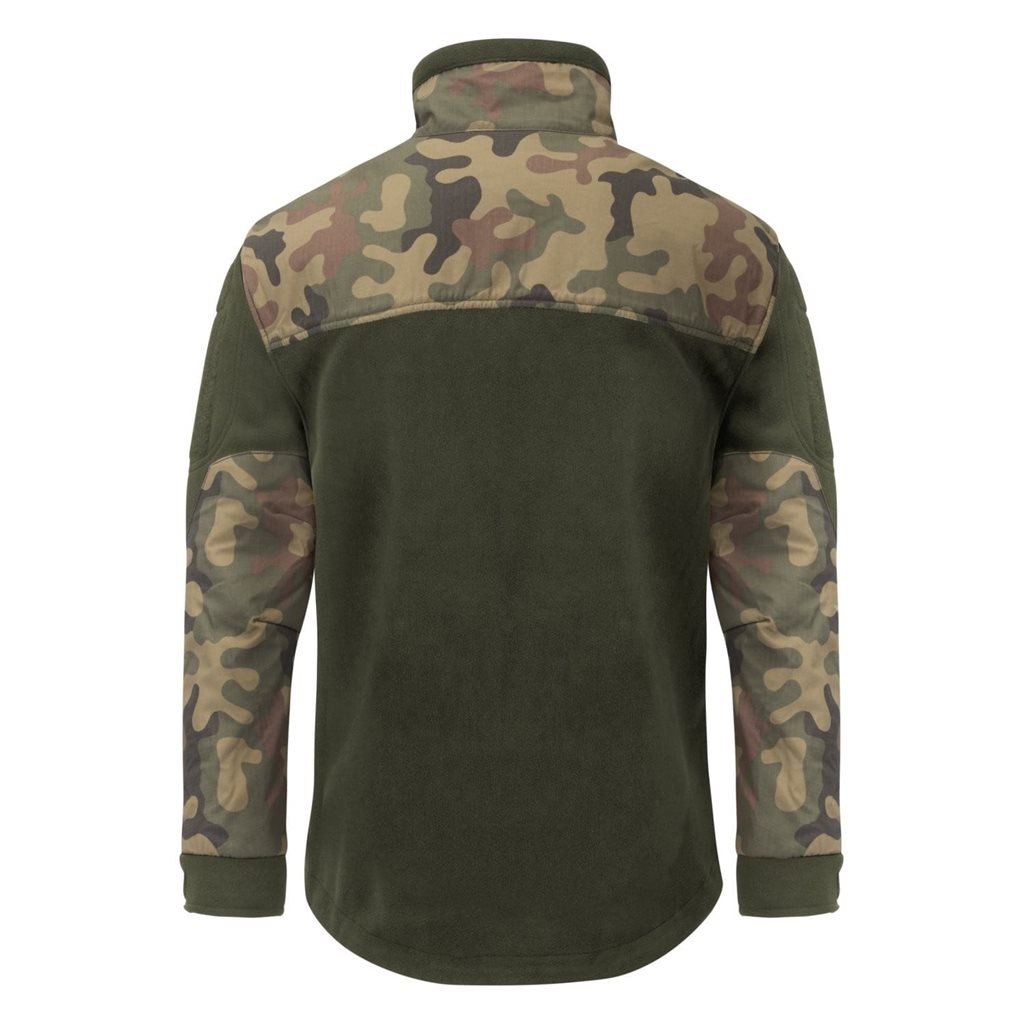 Bunda INFANTRY fleece ZELENÁ/WOODLAND POLSKÝ vel. L