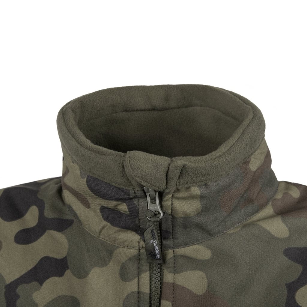 Bunda INFANTRY fleece ZELENÁ/WOODLAND POLSKÝ vel. L