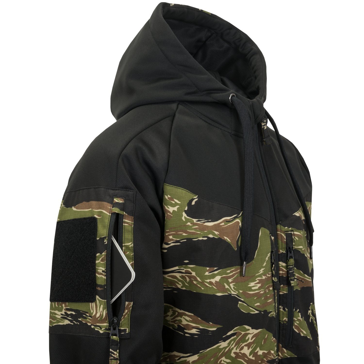 Mikina ROGUE ČERNÁ/TIGER STRIPE vel. XS