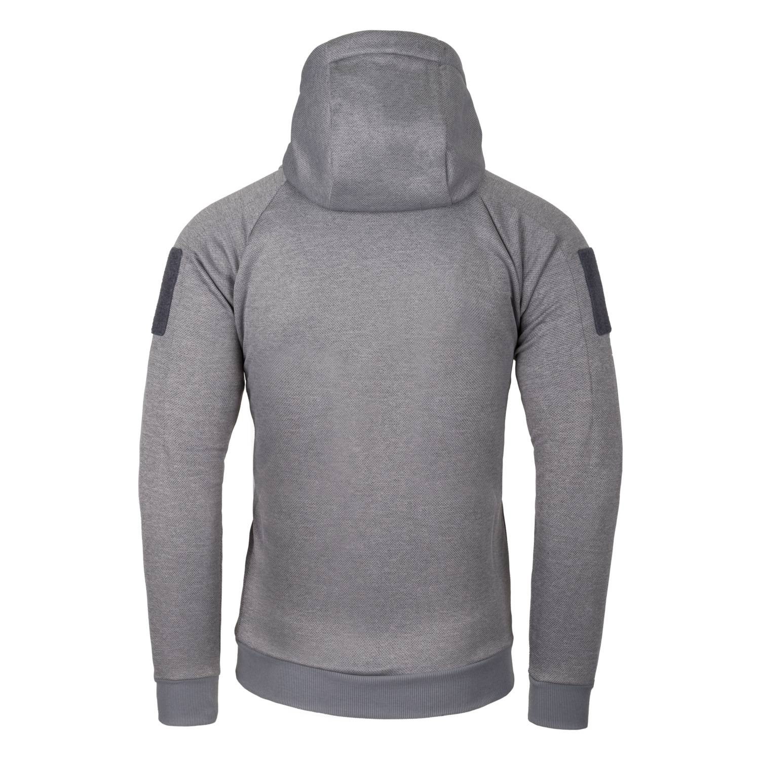 Mikina URBAN TACTICAL HOODIE ŠEDÁ MELANŽ vel. L