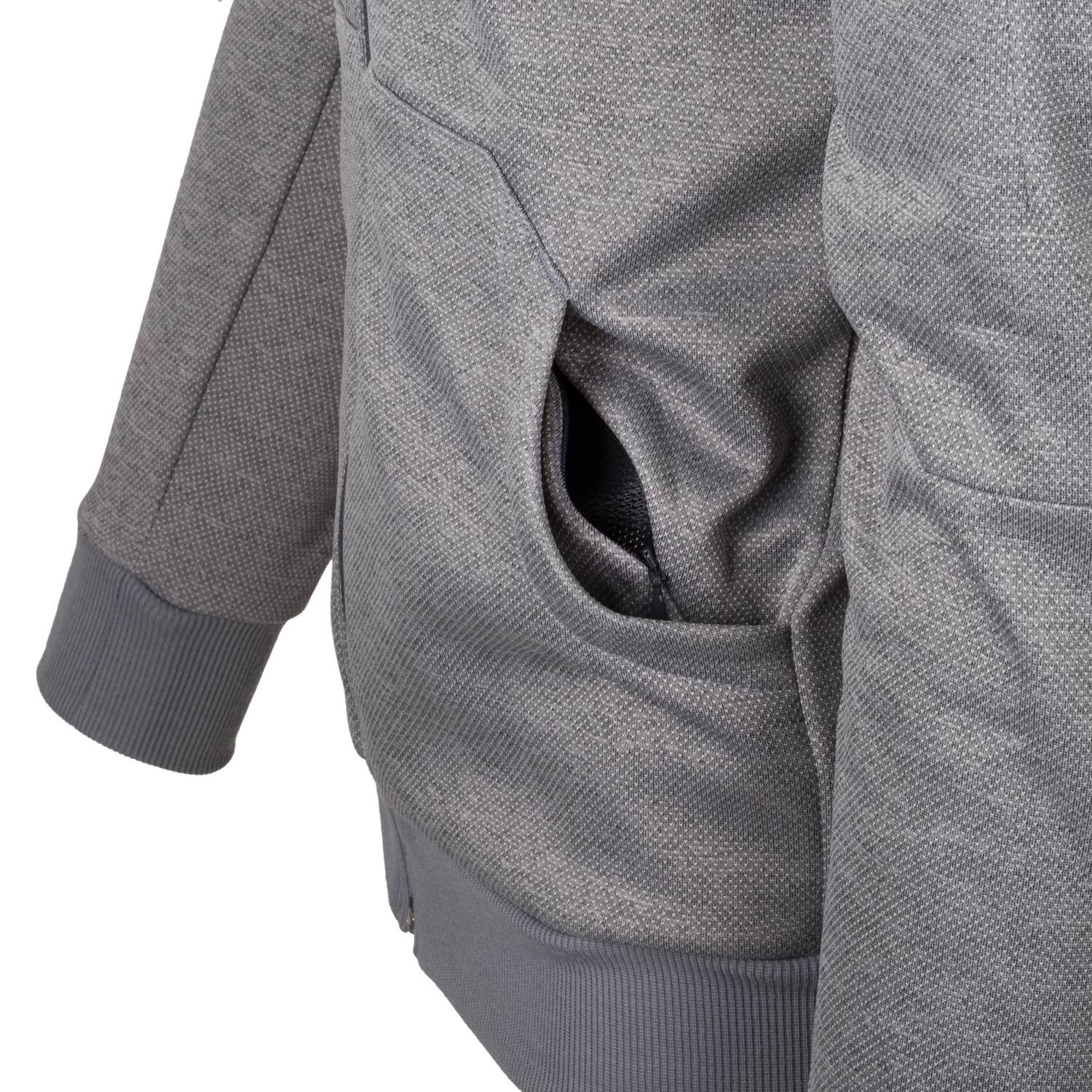 Mikina URBAN TACTICAL HOODIE ŠEDÁ MELANŽ vel. XL