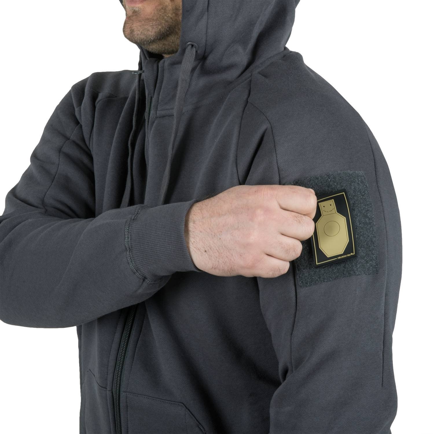 Mikina URBAN TACTICAL LITE ŠEDÁ vel. L