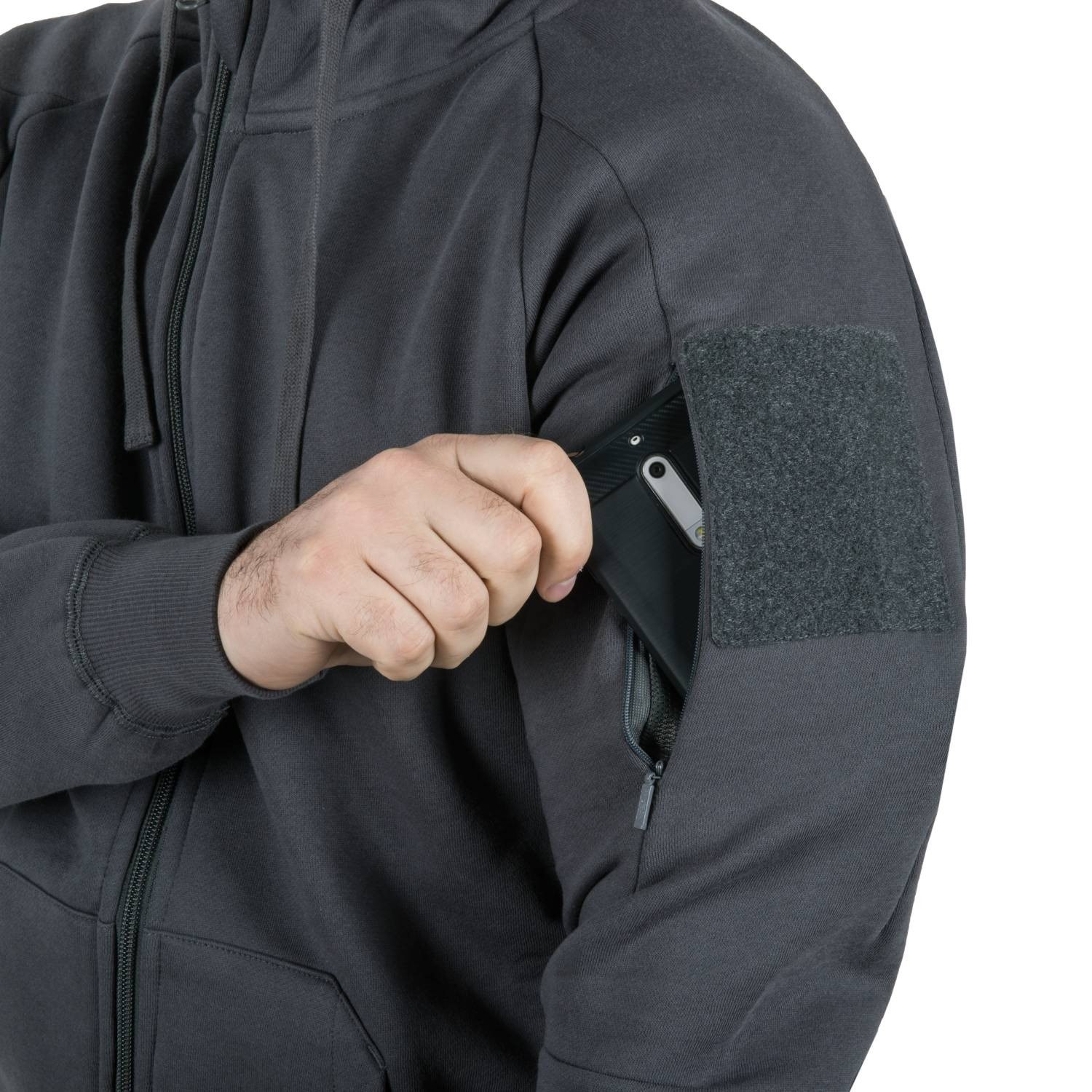 Mikina URBAN TACTICAL LITE ŠEDÁ vel. M