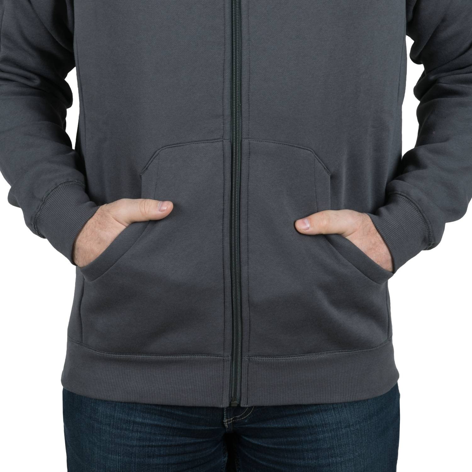Mikina URBAN TACTICAL LITE ŠEDÁ vel. XL