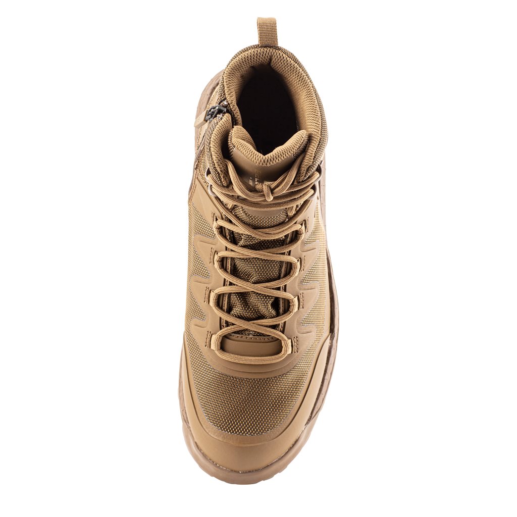 Boty AMRAP VAPOR taktické se zipem COYOTE vel. US 14