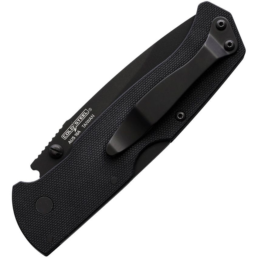 Nůž zavírací AIR LITE hladké ostří ČERNÝ