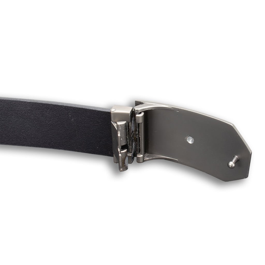Opasek kožený přezka SPARTAN zkosená 40 mm ČERNÝ vel. 130