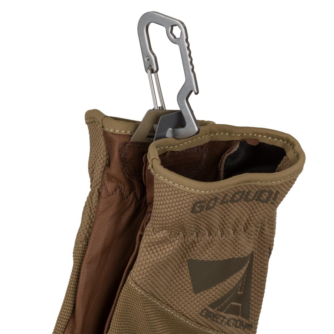 Rukavice HARD GLOVES kožené COYOTE vel. XL
