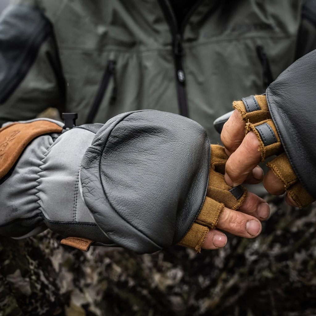 Rukavice POLAR palcové GUNMETAL