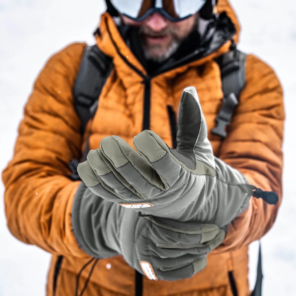 Rukavice WINTER zateplené GUNMETAL vel. S-M